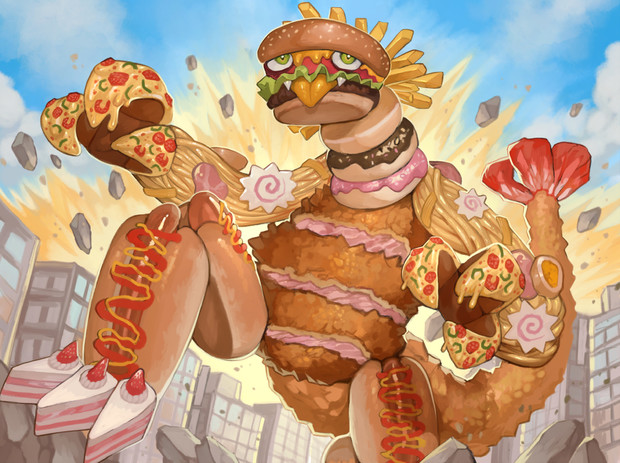 カロリーの怪獣 スモサモ さんのイラスト ニコニコ静画 イラスト