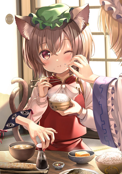八雲一家の食卓 ののこ さんのイラスト ニコニコ静画 イラスト