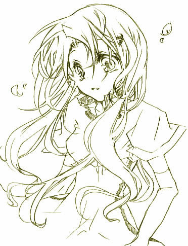 背中を押す風 Aki さんのイラスト ニコニコ静画 イラスト