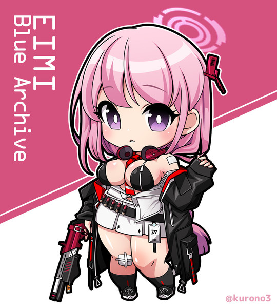 ブルアカのエイミ 玄乃 くろの エミー さんのイラスト ニコニコ静画 イラスト