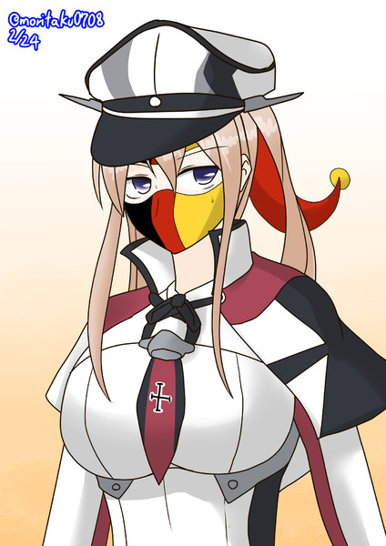 マスク姿のグラーフ(ネオドイツ製)