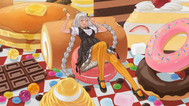 壁紙 あかりちゃんの夢 フクイソウタ さんのイラスト ニコニコ静画 イラスト