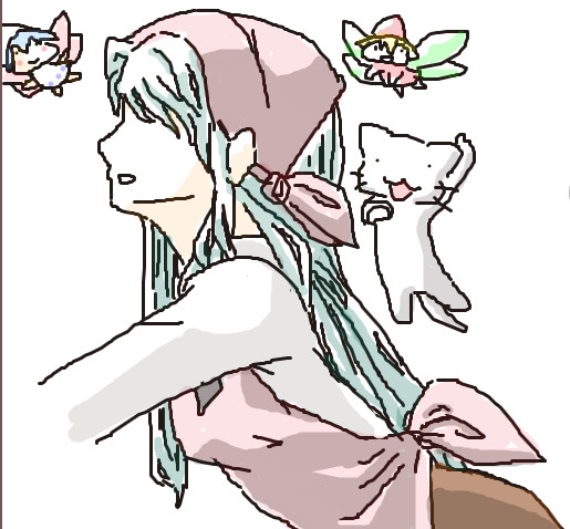 復讐を誓った白猫は竜王の膝の上で惰眠をむさぼる いかむす丸 さんのイラスト ニコニコ静画 イラスト