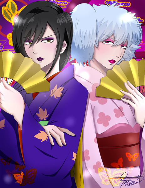 銀魂 ヅラ子とパー子 ぽけし さんのイラスト ニコニコ静画 イラスト