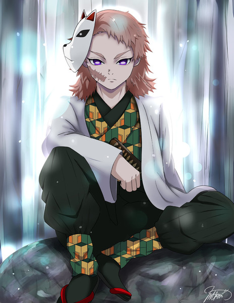 鬼滅の刃 錆兎 ぽけし さんのイラスト ニコニコ静画 イラスト