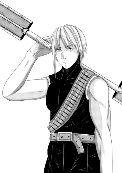 三十路のおじさんは絵がうまくなりたい 61日目 モノクロ 庵螺 満癒 さんのイラスト ニコニコ静画 イラスト