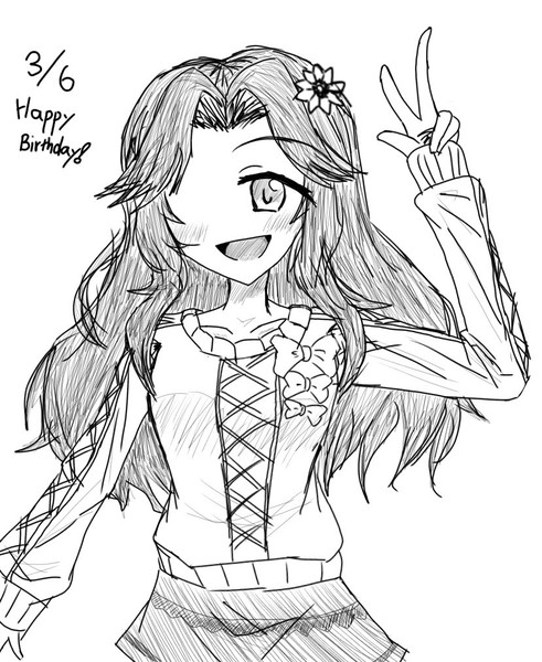 かんなちゃん誕生日おめでとう 餡 Ann さんのイラスト ニコニコ静画 イラスト