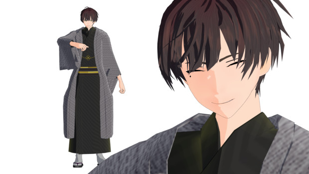Mmd文アル まつおか着物衣装 非公式 コミュ配布 立夏 スチームパンクp さんのイラスト ニコニコ静画 イラスト
