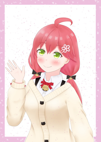 私服のみこちがべらぼうに可愛い 三日月優也 お絵かき さんのイラスト ニコニコ静画 イラスト
