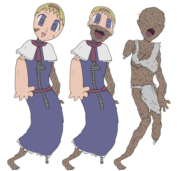 Lm姉貴 フライド 全身補完 分割素材 烏骨鶏 さんのイラスト ニコニコ静画 イラスト