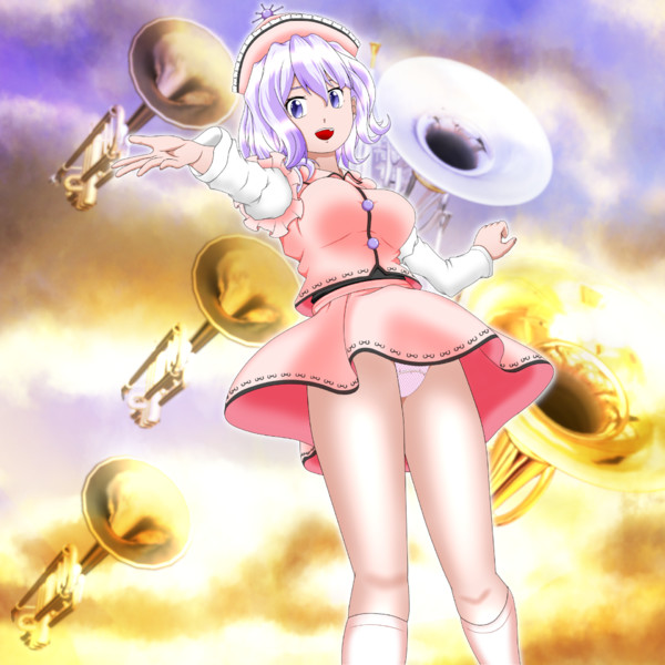 東方 東方cbのメルラン プリズムリバー模写 卜一リ さんのイラスト ニコニコ静画 イラスト