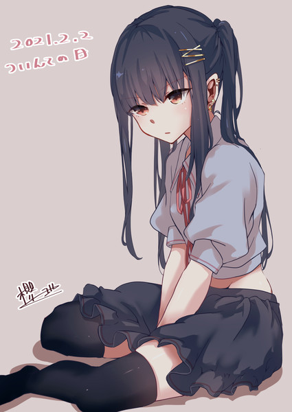 てろんてろんツインテール 櫻 ヨル さんのイラスト ニコニコ静画 イラスト
