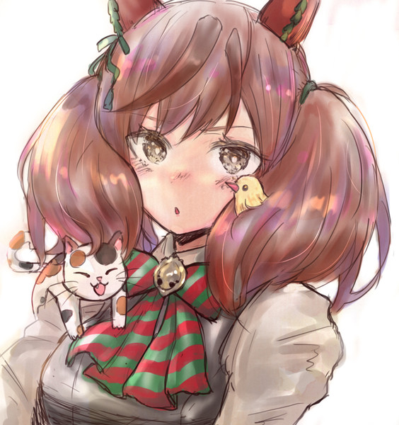 いいウマ娘ってのは動物に好かれちまうんだ
