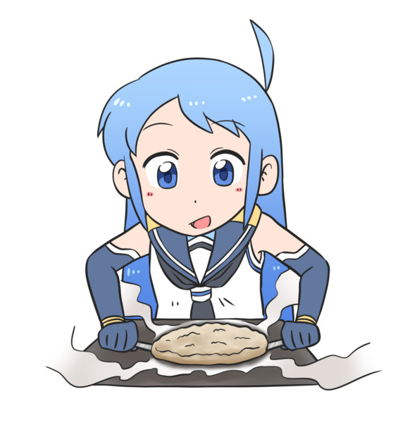 お好み焼きを焼く五月雨 しるこ さんのイラスト ニコニコ静画 イラスト