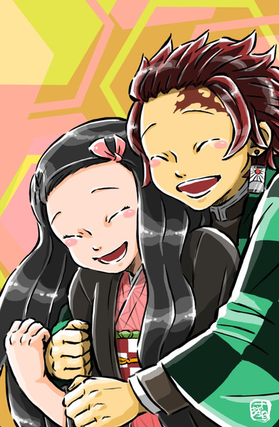 鬼滅の刃 笑顔 古蛙目 コアメ さんのイラスト ニコニコ静画 イラスト