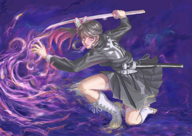 花の呼吸 Maelia Juvi さんのイラスト ニコニコ静画 イラスト