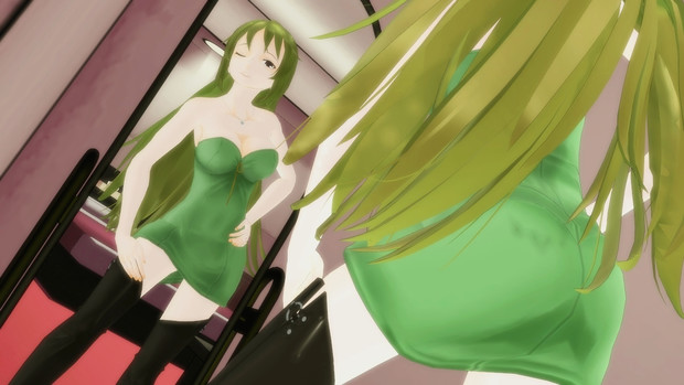 鏡に映るベッドと美女 脈絡のない玲霞さん286 Fate Mmd カトラス リトルジャックp さんのイラスト ニコニコ静画 イラスト