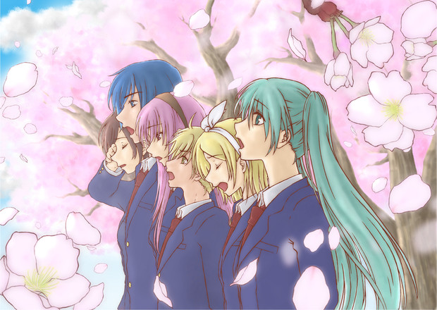 桜ノ雨 ニコニコ静画 イラスト