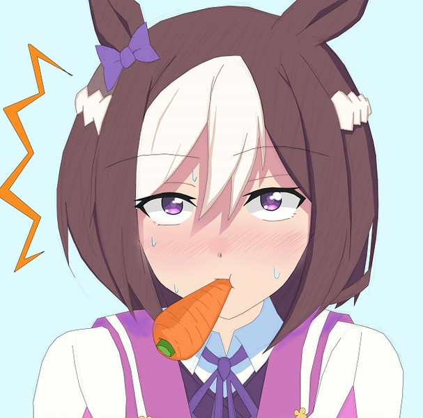 隙あらば人参をすぐ食べちゃうスペちゃん 時乃ワタル さんのイラスト ニコニコ静画 イラスト