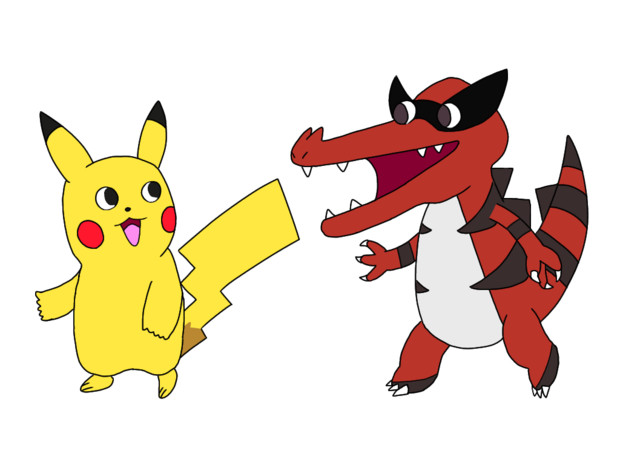 ワニくんとネズミくん Poke P さんのイラスト ニコニコ静画 イラスト