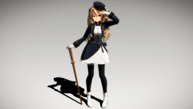 マリエット Mmdモデル配布あり Cyalon さんのイラスト ニコニコ静画 イラスト