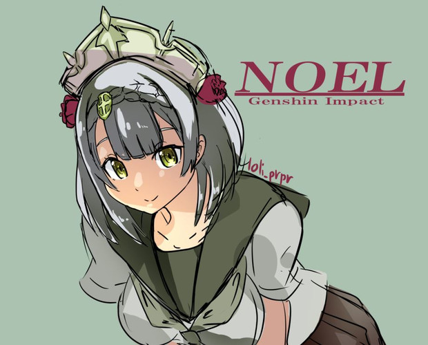 原神 セーラーノエル ハルレヒロ さんのイラスト ニコニコ静画 イラスト
