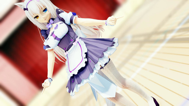 ネコぱら ココナツ illustration by さより /のびのびデニム MMD】ネコぱら ココナツ Nekopara Coconut「noapusa 日本語ver