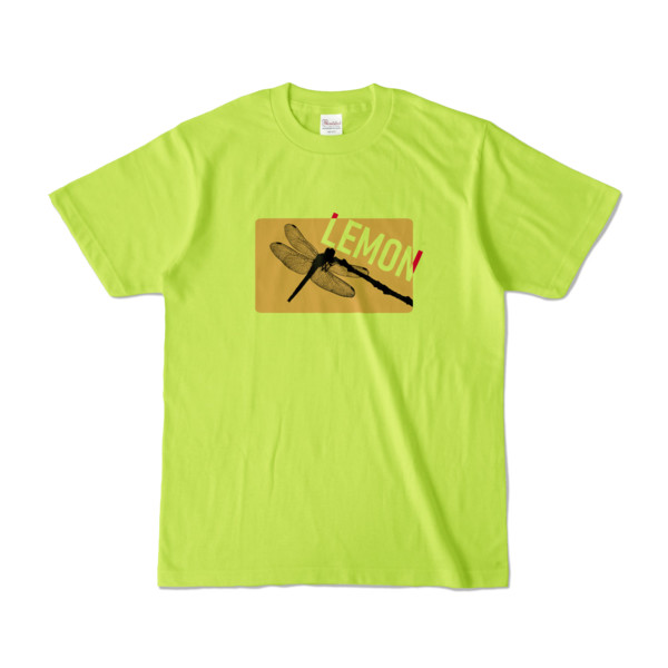 Tシャツ | ライトグリーン | Dragonfly_LEMON
