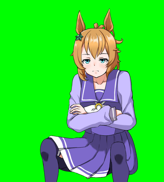 ジト目タイキシャトル Gb素材 ただのまに さんのイラスト ニコニコ静画 イラスト