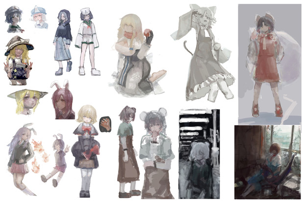 絵チャ まとめ 閑暇ん さんのイラスト ニコニコ静画 イラスト