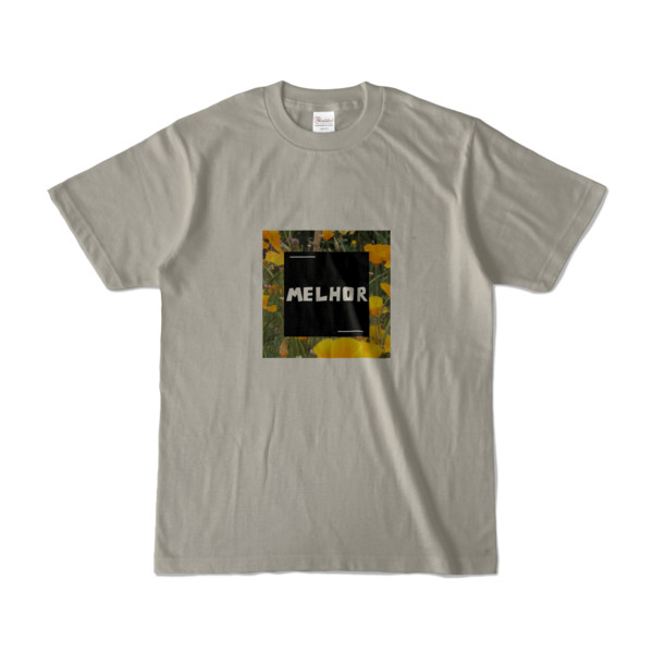 Tシャツ | シルバーグレー | MELHOR☆Flower_Square