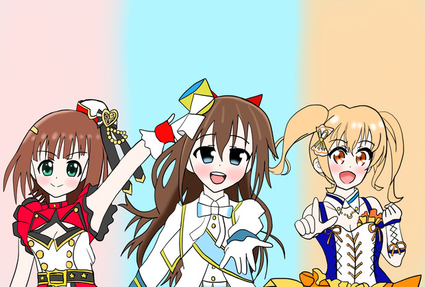 ４月３日生まれのアニメのアイドル達 絵描きの冒険者katosan さんのイラスト ニコニコ静画 イラスト