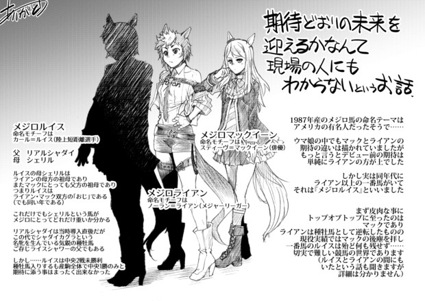 人の思い通りに行かないのが競馬です 有賀冬 巨乳 金髪 そして龍田 さんのイラスト ニコニコ静画 イラスト