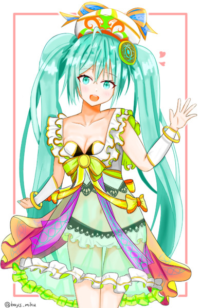 黒ウィズ衣装チェンジミク その4 グリエル さんのイラスト ニコニコ静画 イラスト
