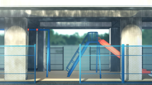 背景素材 高架下の公園 ３種 瑠璃蝶 さんのイラスト ニコニコ静画 イラスト