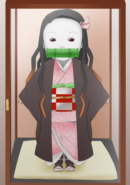 日本人形禰豆子 はんじゅく さんのイラスト ニコニコ静画 イラスト