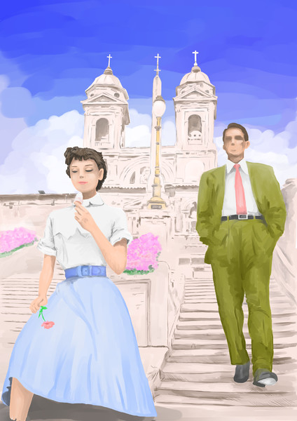 ローマの休日 夏野 海 さんのイラスト ニコニコ静画 イラスト
