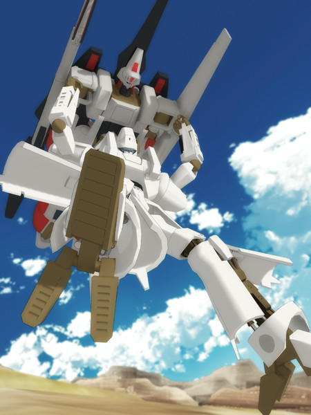 Mmdエルガイム エルガイム 1 144箱絵っぽい ポーズとカメラの練習 Miffysan さんのイラスト ニコニコ静画 イラスト