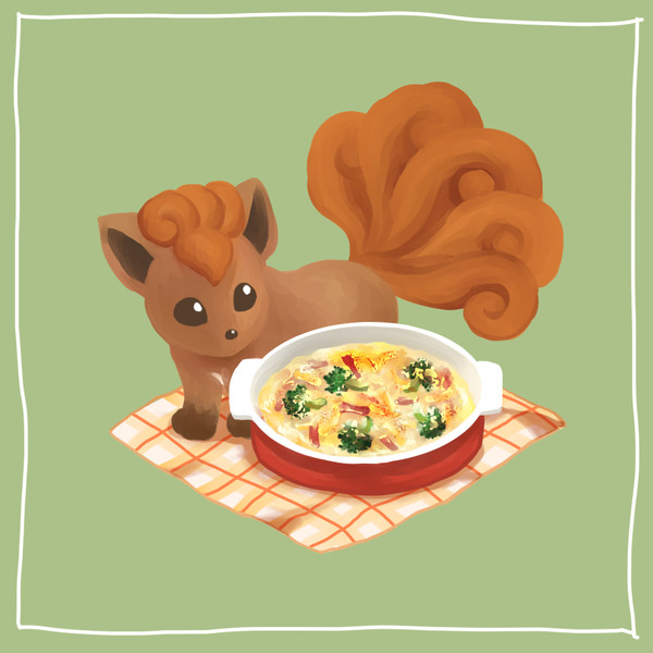ロコンとグラタン むむむ さんのイラスト ニコニコ静画 イラスト