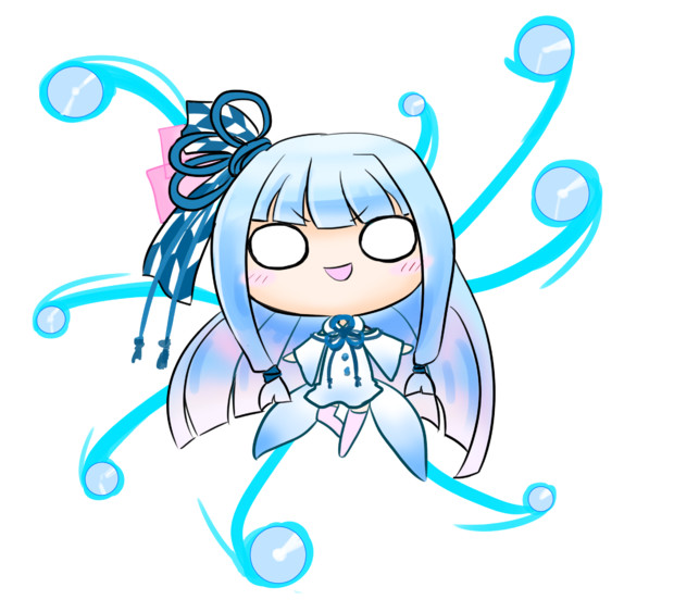 雪の妖精葵ちゃ