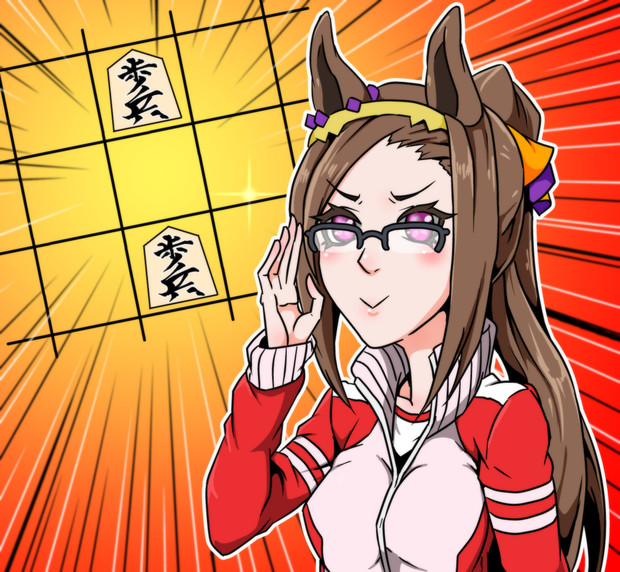 賢さlv5の練習をするサクラバクシンオー 黒雅 さんのイラスト ニコニコ静画 イラスト