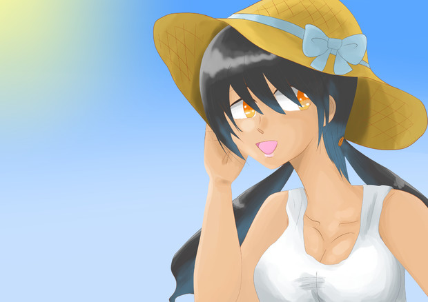 都道府県擬人化 宮崎県 描きなおし キルト素材 さんのイラスト ニコニコ静画 イラスト