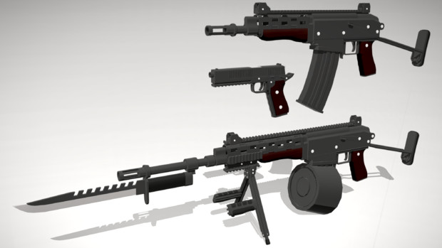 現地改造weapons Mmdモデル配布あり Cyalon さんのイラスト ニコニコ静画 イラスト