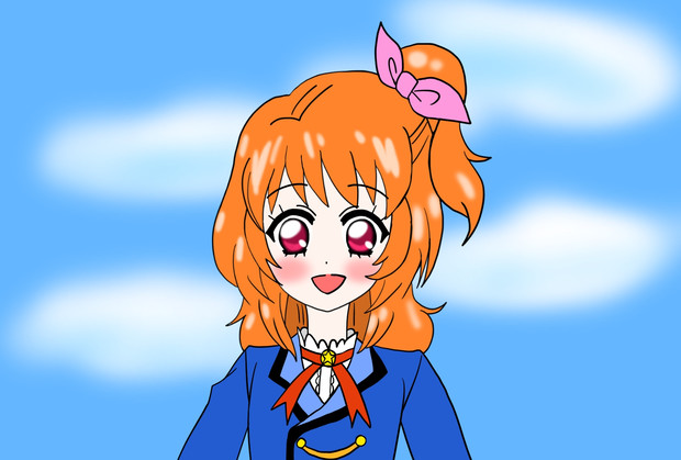 今日のイラスト アイカツの大空あかり 絵描きの冒険者katosan さんのイラスト ニコニコ静画 イラスト