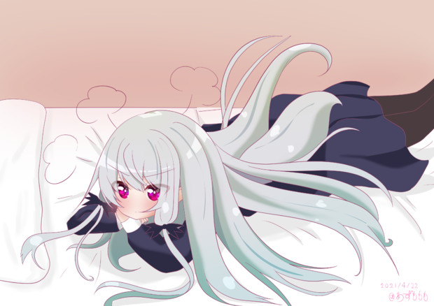 ふてくされたソフィーちゃん 吸血鬼猫あずももも さんのイラスト ニコニコ静画 イラスト