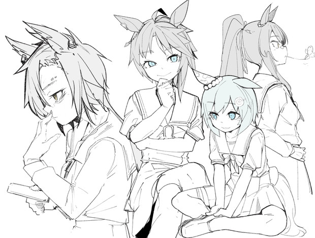 ガチャまってほしい勢 綴p さんのイラスト ニコニコ静画 イラスト