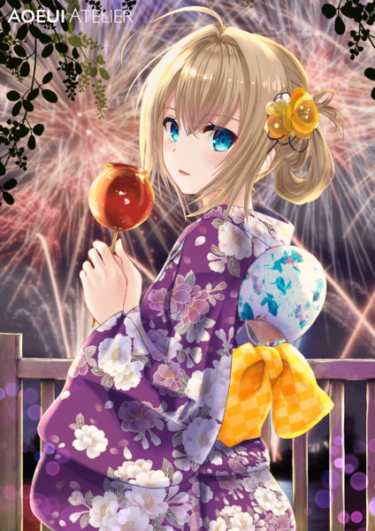 花火と君 青江羽衣 さんのイラスト ニコニコ静画 イラスト