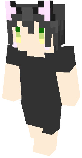 黒猫 マイクラスキン ﾌｧﾙfall さんのイラスト ニコニコ静画 イラスト