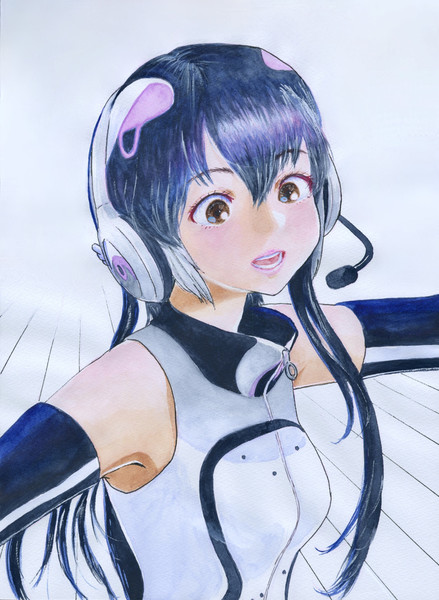 きらきら笑うケープ 歌うとかっこいいケープ 油絵オヤジ さんのイラスト ニコニコ静画 イラスト