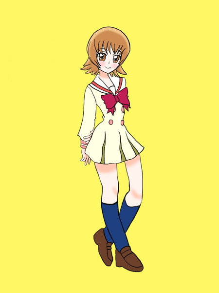 ハトプリ 女生徒の制服姿の明堂院いつき 絵描きの冒険者katosan さんのイラスト ニコニコ静画 イラスト